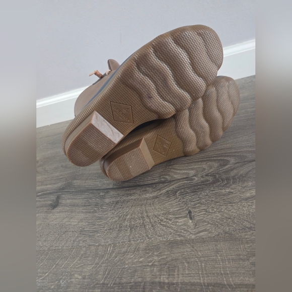 Sperry Womens Brown & Navy Duck Boots Size 7 - Picture 7 of 7